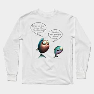 Battered Fish Joke Long Sleeve T-Shirt